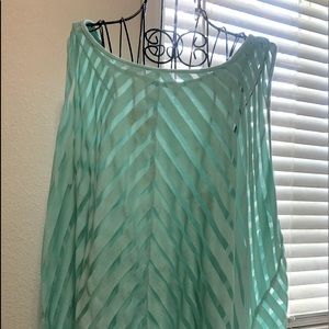 Mint green shark bite tank 😊